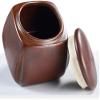 Pet Urn Fine,Pet Urn Cremation Urn for Ashes Funeral Urn Cremation Urn Children and Pet Urns Mini-Style Sealed Against Moisture Affordable Cremation Urns/Red view 3