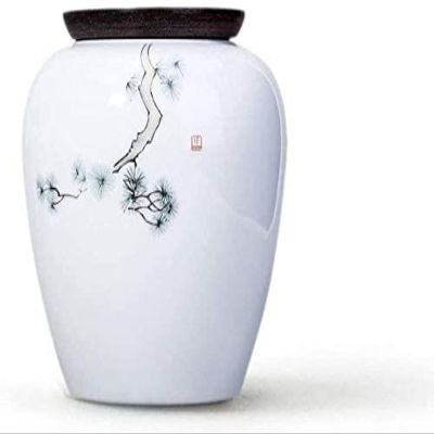 XWZFFAI Pet Urn Fine,Pet Urn Mini Cremation Urns Pet Urns Adult Funeral Urn Ceramics Moisture Proof Cremation Urns Cremation Urns/#1