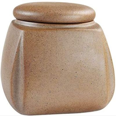 XWZFFAI Pet Urn Fine,Pet Urn Cremation Urn for Ashes Funeral Urn Cremation Urn Children and Pet Urns Mini-Style Sealed Against Moisture Affordable Cremation Urns/Yellow