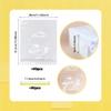 90 PCS 11"x 14" Bread Loaf Packing Bags with Bottom Gusset and Ties Clear Cello Cellophane bags Printed Bread Bags view 2