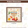 24Pcs Rosh Hashanah Napkins,Disposable Paper Napkins for Party Supplies,Shana Tova High Holy Day Hand Towel Happy Rosh Hashanah Napkins for The Jewish New Year Party Home Kitchen Decorations (Beige) view 2