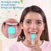 1pcs Tongue Scraper Cleaner, Moosec Bad Breath Treament Get Rid of White Tongue, 100% BPA Free view 2