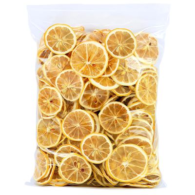 BJFDELI Dried Lemon Slices 3.5oz/100g, Dehydrated Lemon Slices for Cocktails, Dehydrated Lemon Wheels, No Sugar Added & No Additives