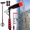ddingsmafosee Adjustable Water Fed Pole Cleaning Kit,Outdoor Window Washing Equipment,with Sponge Handle & Lightweight Brush Head,Suitable for Cleaning Windows/Solar Panels/Ceilings/Glass Walls,9m view 1