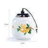 XWZFFAI Pet Urn Fine,Pet Cremation Urn Funeral Urn Cremation Human Casket Mini Burial Cremation Urns Ashes Urn for Adult or Pet Memorial Burial Home Ceramicng Seal 6.4 * 6.8Cm/#2 view 2
