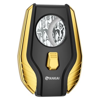 FANKAI Cigar Cutter, Precision Double Guillotine Cigar Snipper, Stainless Steel Blades, with Secure-Lock, up to 62 Ring Gauge Cigar Clipper