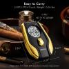 FANKAI Cigar Cutter, Precision Double Guillotine Cigar Snipper, Stainless Steel Blades, with Secure-Lock, up to 62 Ring Gauge Cigar Clipper view 2