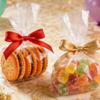 Aegero Cello Cellophane Treat Bags, 200 Pcs 5x7 Inches Clear Cellophane Bags with 200 Twist Ties for Gift Wrapping,Packaging Candies,Dessert,Bakery,Party Favors view 2