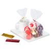 Aegero Cello Cellophane Treat Bags, 200 Pcs 6x10Inches Clear Cellophane Bags with 200 Twist Ties for Gift Wrapping,Packaging Candies,Dessert,Bakery,Party Favors view 2