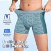 Carer Mens Incontinence Underwear, Washable Reusable Breathable Leak Proof Underwear for Men Boxer Briefs for Bladder Leakage, 80ml Absorbent Pad Breathable Waterproof 3 Pack, Medium view 3