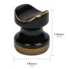 Linkidea 2 Pack Ceramics Cigar Holder, Single Cigar Holder Simple Luxury Cigar Stand Accessories for Men, Portable and Compact Cigar Rest (Black), LI9785 view 3