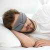 3D Memory Foam Travel Nap Night Sleeping Eye Mask - Soft Comfortable Sleep Mask Blindfold Eye Cover Eyeshade with Earplugs for Kids Men Women view 2