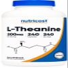 Nutricost L-Theanine 200mg, 240 Capsules - Double Strength view 1