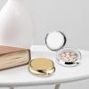 2Pcs Pill Box Small Pill Case for Purse or Pocket, Portable Cute Pill Container Metal Pill Box Decorative Medicine, Vitamin, Fish Oil and Supplements Holder Organizer (Silver&Gold) view 4