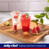 JOLLY CHEF   7 oz Clear Plastic Cups,7 Ounce Small Disposable Cups, Cold Party Drinking Tumblers for Tasting, Drinking and Party view 3