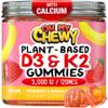 OH MY CHEWY Center-Filled Vitamin D3 K2 & Calcium Gummies - Supplement for Healthy Teeth, Bone & Energy - 5000 IU D3, 120 mcg K2(MK-7), 120 mg CA - Vegan & Non-GMO - 120 Count view 1