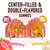 OH MY CHEWY Center-Filled Vitamin D3 K2 & Calcium Gummies - Supplement for Healthy Teeth, Bone & Energy - 5000 IU D3, 120 mcg K2(MK-7), 120 mg CA - Vegan & Non-GMO - 120 Count view 2