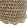 Toilet Paper Cover Retro Gold Glitter Round Bathroom Crochet Handmade view 4