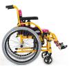 JDGPLM Lightweight Aluminium Wheelchair, Pediatric Wheelchair Folding Lightweight Medical Children's Wheelchair Trolley Kids Manual Wheelchair view 4