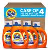 Tide Professional Liquid Laundry Detergent, Floral, 105 Fl Oz, Pack Of 4 Bottles view 2