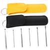 Beaupretty 8sets Reusable Ear Cleaner Tool Set Portable Ear Wax Removal Kit for Comfortable Cleaning Includes Protective Case view 4