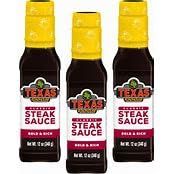 Generic Texas Roadhouse Steak Sauce, Bold & Rich, 3-Pack 12 fl. oz. Bottles