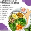 BlueBonnet Nutrition Ladies One Prenatal Whole Food-Based Multiple, Daily Nutrition*, Prenatal & Postnatal Health*, Non-GMO, Kosher, Gluten-Free, Soy-Free, 30 Vegetable Capsules, 30 Servings view 4