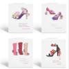 Stonehouse Collection | Fashionable Shoe Note Card Set | Inspiring Quote Note Cards for Positive Correspondence | Fashion Designer (Assorted) view 1
