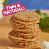 Baked Cauliflower & Aged Cheese Crisps by GOOD CHIPS! Oil-Free, High Protein, Guilt-Free Healthy Snack - 1.23 oz bags - Pack of 12 view 4