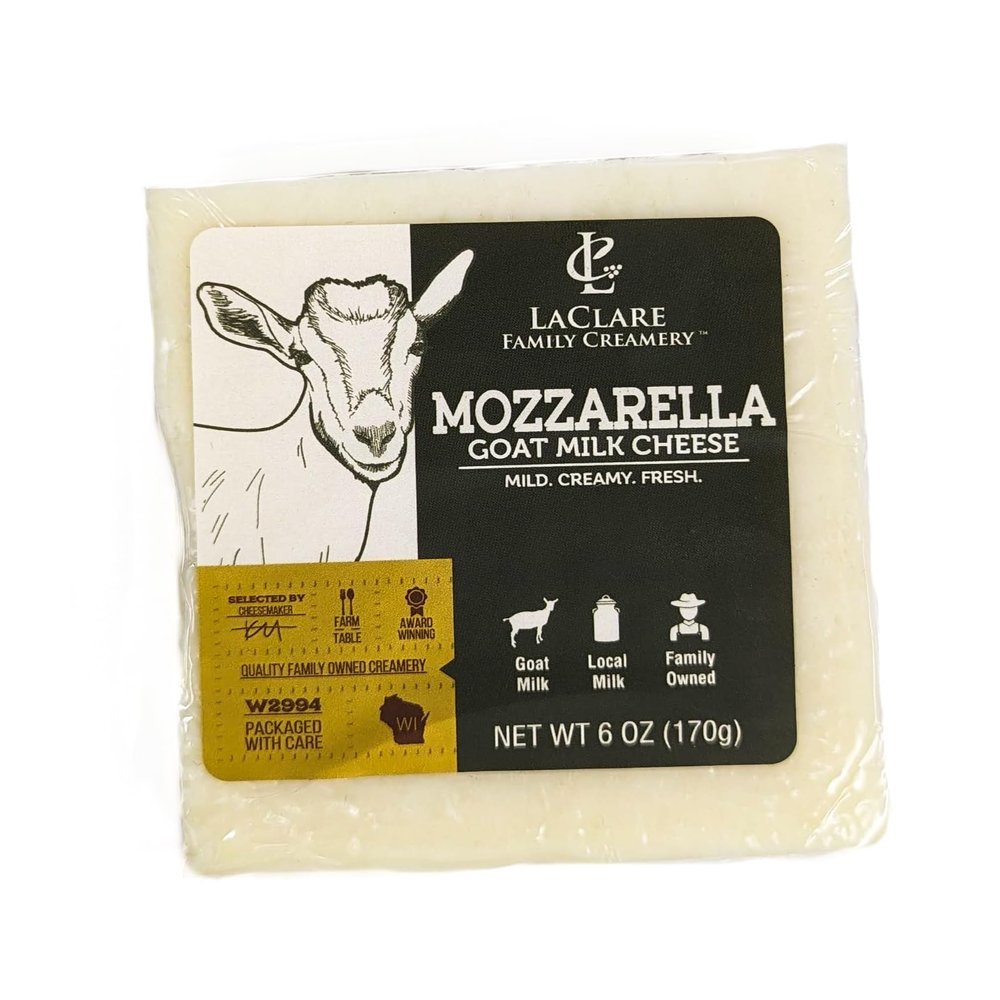 Generic LaClare Creamery Mozzarella Goat Milk Cheese 6 oz (Pack of 2)