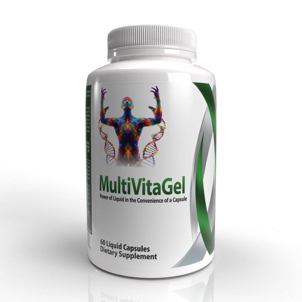 Multivitamin for Women 40+ Liquid Softgels with 42 Fruits & Veggies