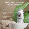 Multivitamin for Women 40+ Liquid Softgels with 42 Fruits & Veggies view 2