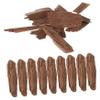 Ciieeo 1bag Natural French Oak Chips for Home Wine Brewing Enhance Flavor Aroma Pack view 1