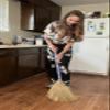 (5 Packs) Gentle Cleaning Power of Asian Broom - Traditional Vietnamese Straw Brooms view 3