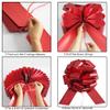 1Pc Giant Gift Bows,16 Inch Giant Car Bow Large Gift Bow Large Christmas Gift Refrigerator New House Bicycle and Party Decoration Giant Gift Packaging Bow (red) view 3