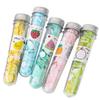 5 Boxes Multicolor Portable Disposable Paper Soap Cute Shape Soap Sheets Soap Flakes for Washing Hand Cleansers for Travel, Outdoor, Office,Home view 1