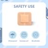200 Pcs Adhesive Spots Bandages 1.5"*1.5" Square Adhesive Bandages Beige Skin Flexible Bandage for Wound Care and Hides Skin Spots Ideal for Small Incisions view 3