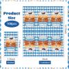100 Pcs Oktoberfest Paper Napkins 3-Ply Disposable Bavarian Blue and White Checkered Napkins Oktoberfest Luncheon Beverage Napkins for Oktoberfest Decorations Party Supplies Beer Holiday Table Decor view 2