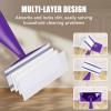 40 Pack Disposable Mop Pad Refills for Swiffer Wet Jet Dry&Wet Mopping Pad Compatible with Swiffer Wet Jet and Any Model of Velcro MopMulti Surface WetJet Pad for Floor Cleaning view 4