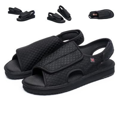 KUMUROETA Open Toe Diabetic Sandals for Men and Women,Widened Feet Arthritis Shoes,Edema Shoes,Adjustable Straps,Suitable for People with Diabetes and Swollen Feet