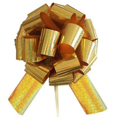 1Pc Giant Gift Bows,16 Inch Giant Car Bow Large Gift Bow Large Christmas Gift Refrigerator New House Bicycle and Party Decoration Giant Gift Packaging Bow (Gold)