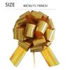 1Pc Giant Gift Bows,16 Inch Giant Car Bow Large Gift Bow Large Christmas Gift Refrigerator New House Bicycle and Party Decoration Giant Gift Packaging Bow (Gold) view 2