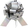 1Pc Giant Gift Bows,16 Inch Giant Car Bow Large Gift Bow Large Christmas Gift Refrigerator New House Bicycle and Party Decoration Giant Gift Packaging Bow (Silve) view 1