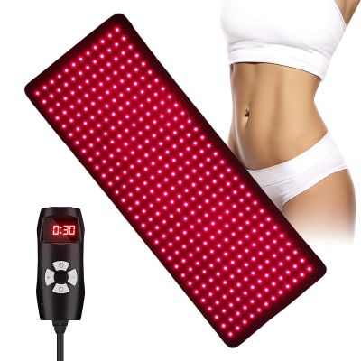 MEGELIN Red Light Infrared Therapy Belt Plus,360Leds, 660nm Red Light & 850nm Near-Infrared Light at Home