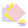 100 Pack Cocktail Napkins 5 x 5 Inch Scalloped Napkins,Colorful Paper Napkins for Party Wedding Shower Baby Beverage Dinner Birthday2-Ply4 Macaron Colors  view 1
