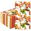 50 Pcs Fall Guest Napkins Maple Leaves Paper Dinner Napkins Thanksgiving Disposable Bathroom Hand Towels Autumn Decorative Party Napkin for Home Kitchen Bathroom Party Supplies, 4.3 x 7.8 Inch view 1