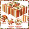 50 Pcs Fall Guest Napkins Maple Leaves Paper Dinner Napkins Thanksgiving Disposable Bathroom Hand Towels Autumn Decorative Party Napkin for Home Kitchen Bathroom Party Supplies, 4.3 x 7.8 Inch view 3