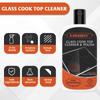 AWEASROY Glass Stove Top Cleaner Kit 12 oz, Cooktop Cleaner and Polish Non-Abrasive No Scratch Removes Tough Stains, with Scrubbing Pad, Handle, Scraper, Cloth view 2