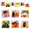 200 Pcs Halloween Candy Bags,Halloween Self Adhesive Cookie Bags,6 Styles Halloween Clear Cellophane Treat bags for Party Favors Supplies view 1