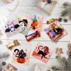 AXYEEUR 200 Pcs Halloween Candy Bags, 6 Styles Cellophane Bags for Party Favors Supplies view 4